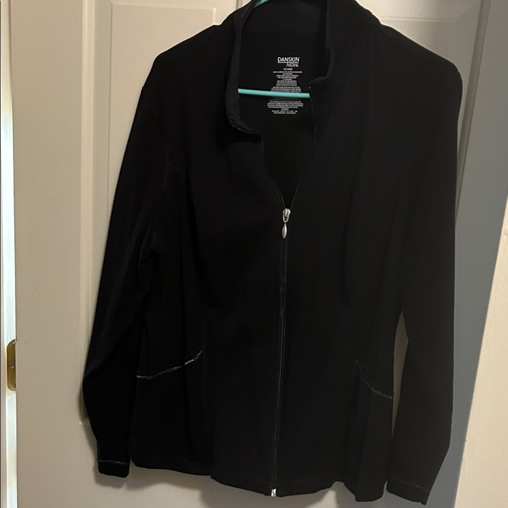 Danskin Women's Black Bomber Jacket